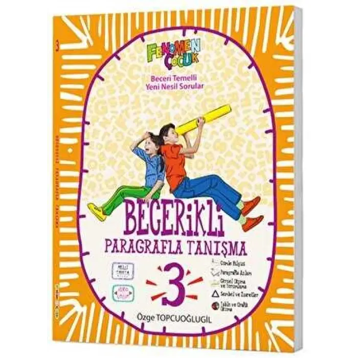 Fenomen Kitap 3. Sınıf Becerikli Paragrafla Tanışma Fenomen Çocuk