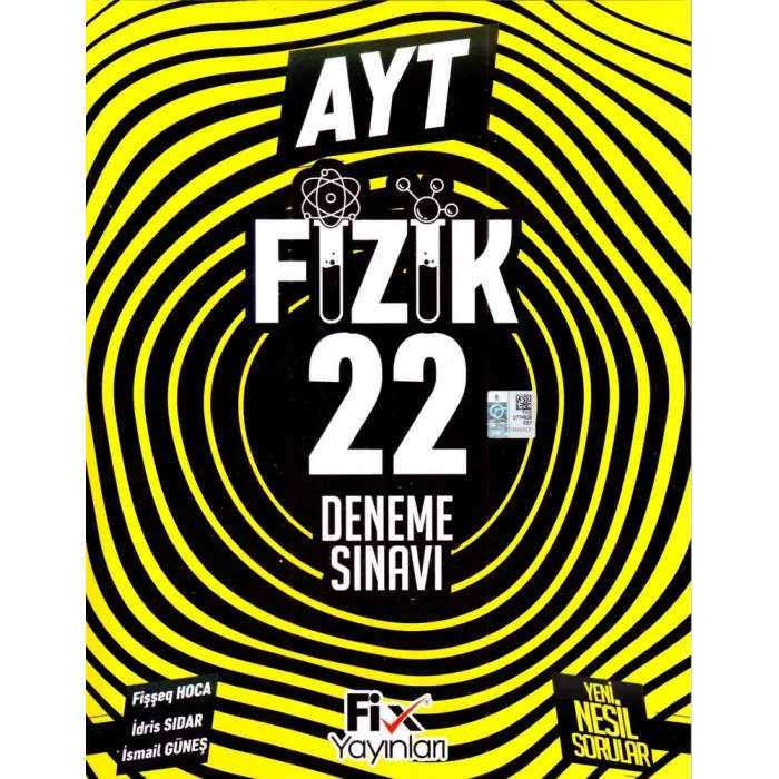 Fix Yayınları AYT Fizik 22 Denemeleri