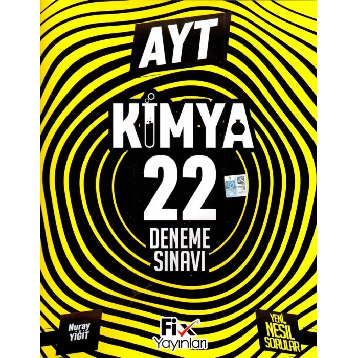 Fix Yayınları AYT Kimya 22 Denemeleri