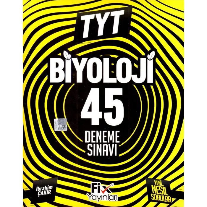 Fix Yayınları TYT Biyoloji 45 Denemeleri