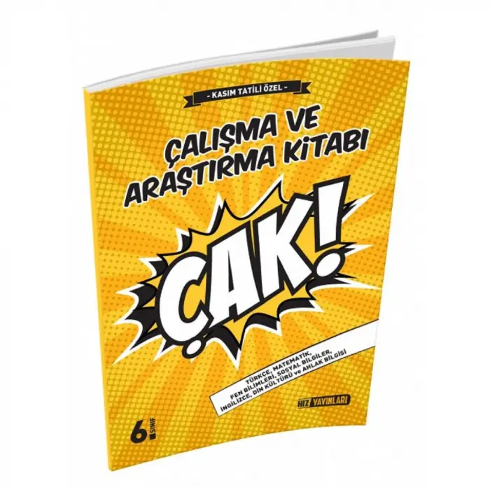 Hız Yayınları 6. Sınıf Çalışma Ve Araştırma Kitabı