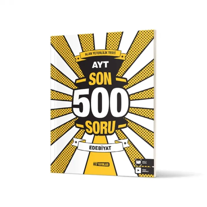 Hız Yayınları Ayt Son 500 Soru Edebiyat