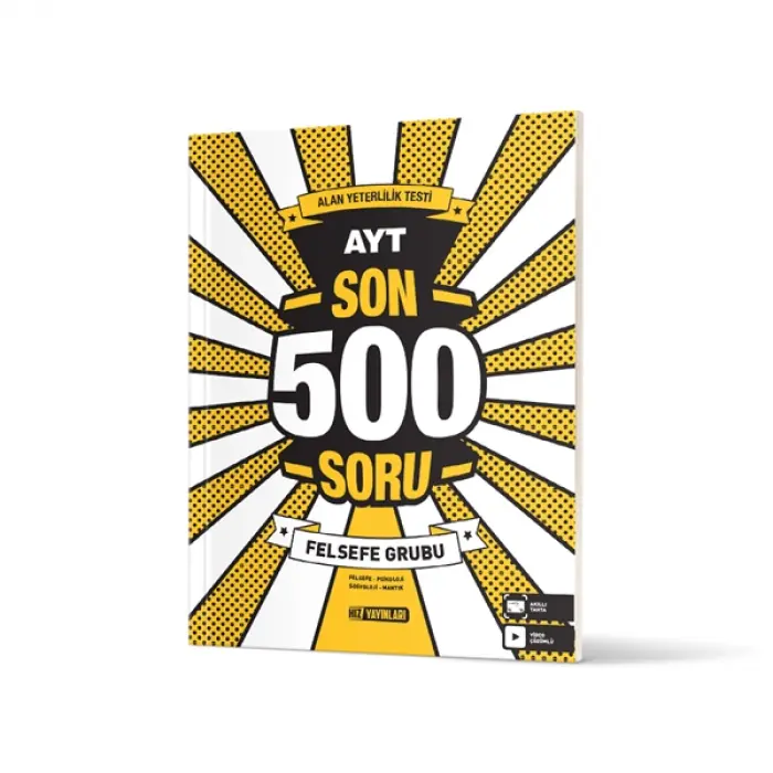 Hız Yayınları Ayt Son 500 Soru Felsefe