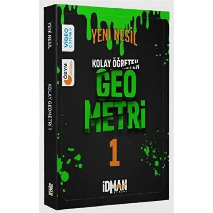 İdman Yayınları Kolay Öğreten Geometri 1