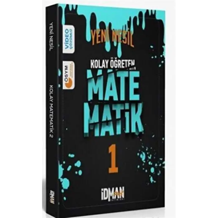 İdman Yayınları Kolay Öğreten Matematik 1