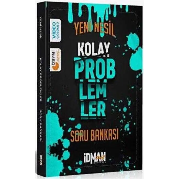 İdman Yayınları Kolay Problemler Soru Bankası
