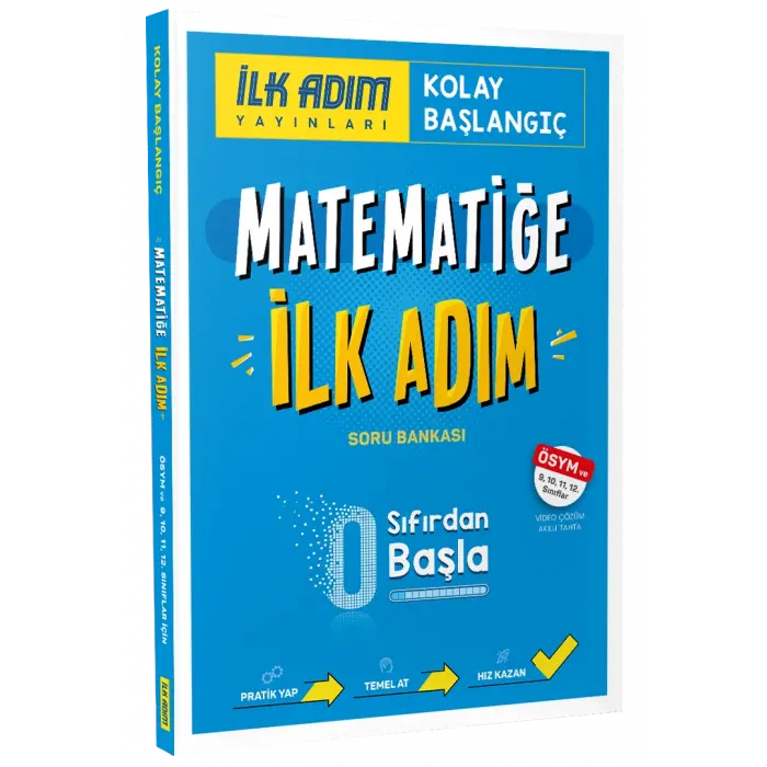 İlk Adım Yayınları Matematiğe İlk Adım