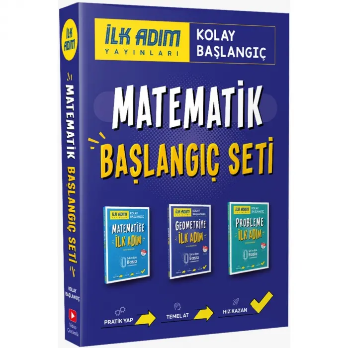 İlk Adım Yayınları Matematik Başlangıç Seti