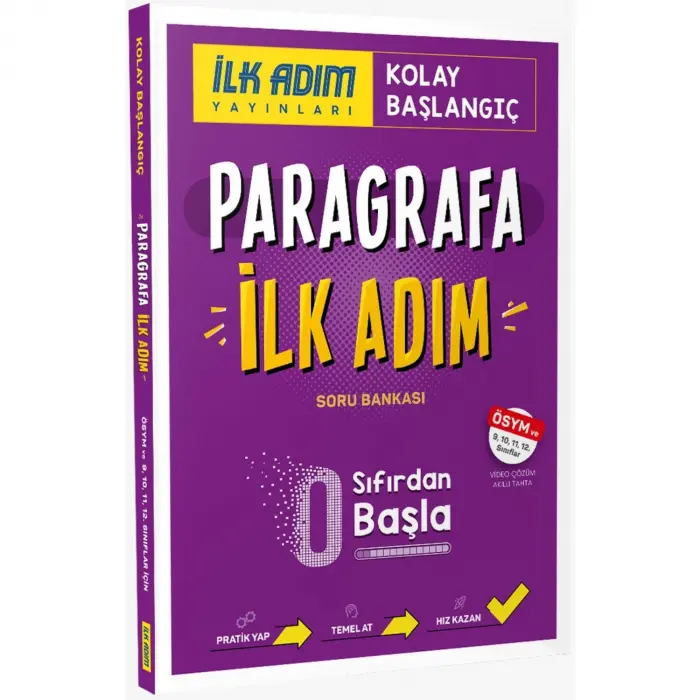 İlk Adım Yayınları Paragrafa İlk Adım