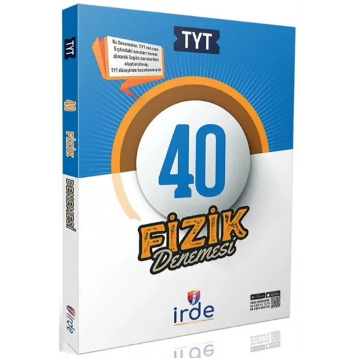 İrde Yayınları TYT Fizik 40 Denemesi