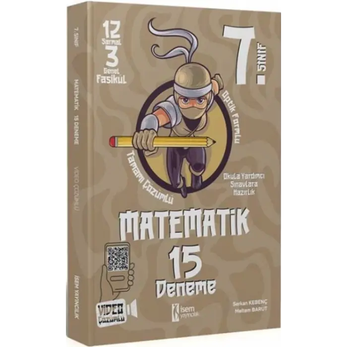 İsem Yayınları 7. Sınıf Matematik 15 Deneme