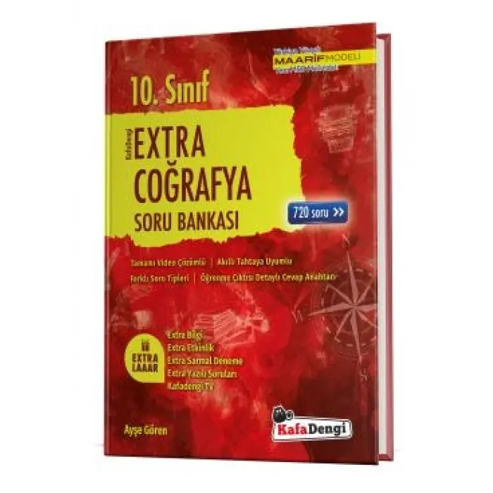 Kafa Dengi Yayınları 10.Sınıf Extra Coğrafya Soru Bankası