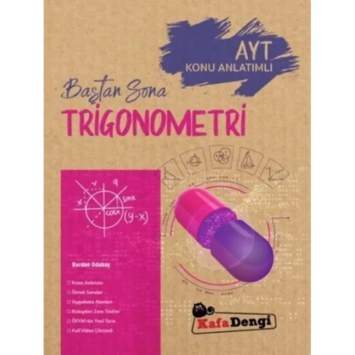 Kafa Dengi Yayınları AYT Trigonometri Baştan Sona Konu Anlatımı