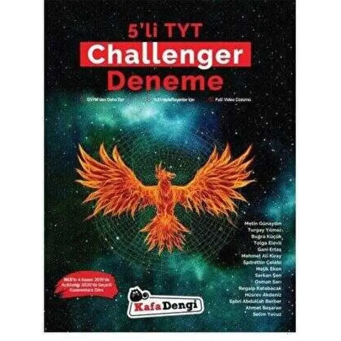 Kafa Dengi Yayınları TYT Challenger 5 Li Deneme