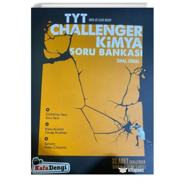 Kafadengi Yayınları TYT Challenger Kimya Soru Bankası