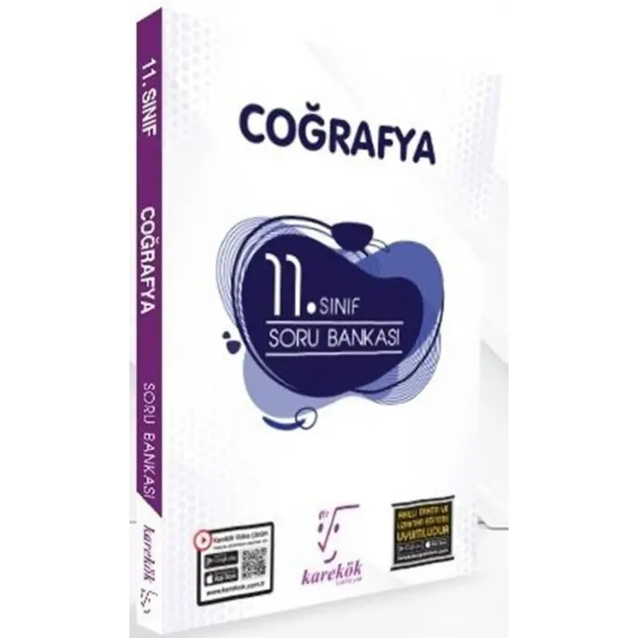Karekök Yayınları 11. Sınıf Coğrafya Soru Bankası