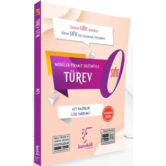 Karekök Yayınları AYT Türev Sıfır