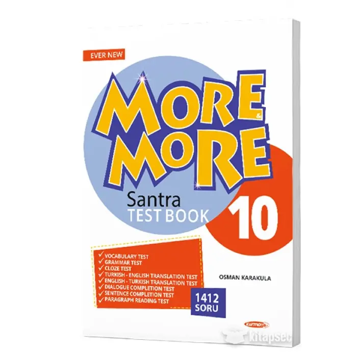 Kurmay ELT 10. Sınıf More More Santra 10 Test Book