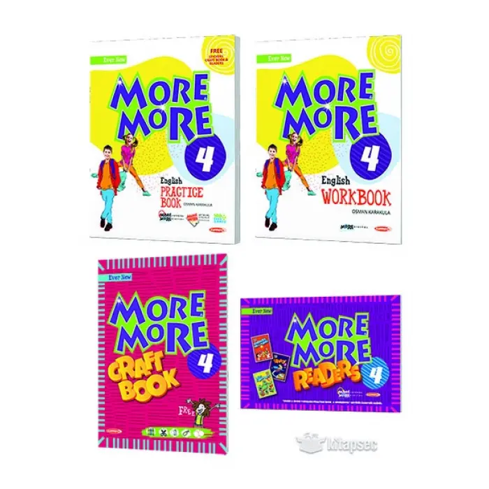 Kurmay ELT 4. Sınıf More More English Practice Book