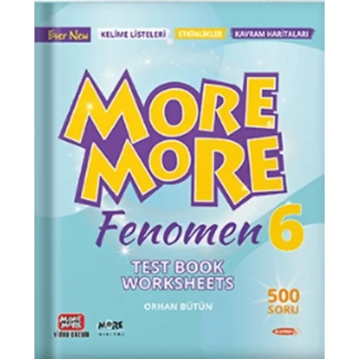 Kurmay ELT 6. Sınıf More And More Fenomen Test Book Worksheets