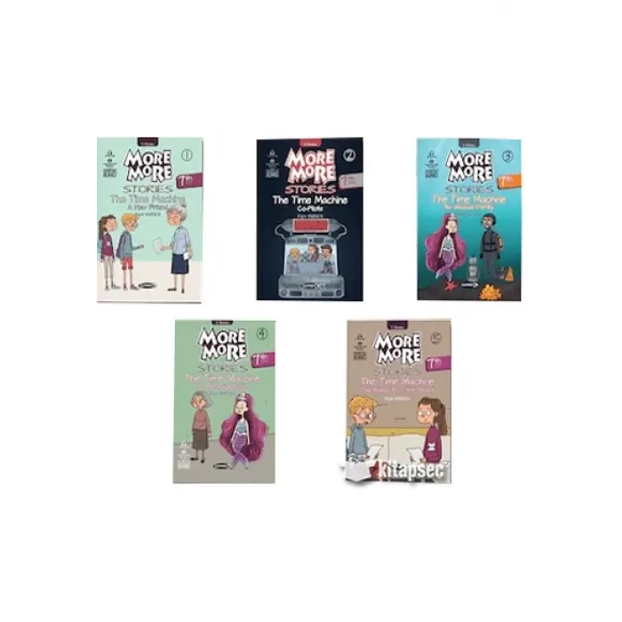Kurmay ELT 7.Sınıf More More Stories 5 li Hikaye Seti
