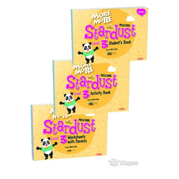 Kurmay ELT More&More Level 3 Preschool Stardust 5-6 yas (3 lü set)