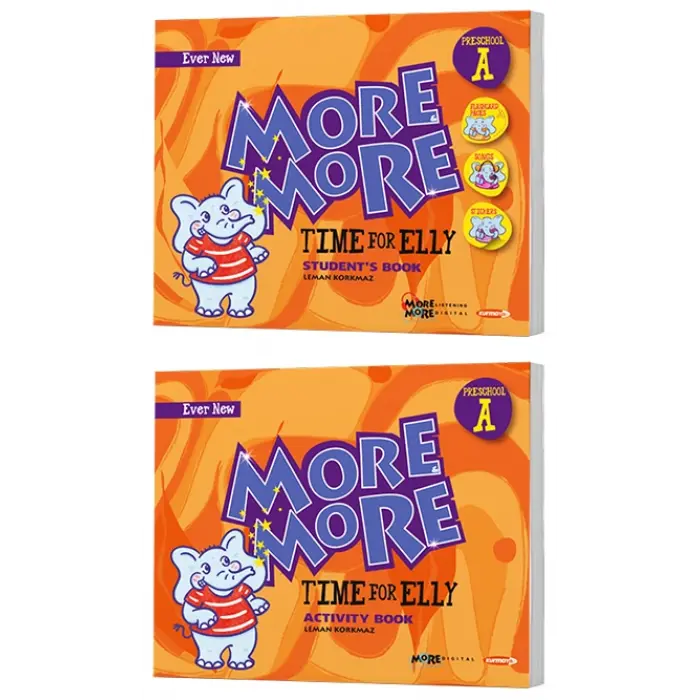 Kurmay ELT Yayınları More and More Time for Elly (A) Students Book - Activity Book