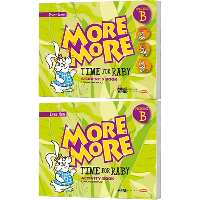 Kurmay ELT Yayınları More and More Time for Raby (B) Students Book - Activity Book