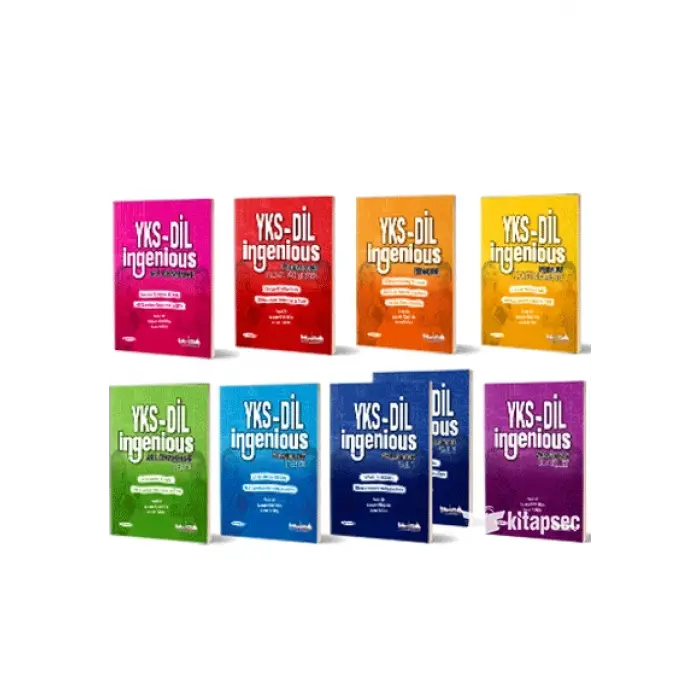 Kurmay ELT YKS DİL Ingenious 9 Kitap Set