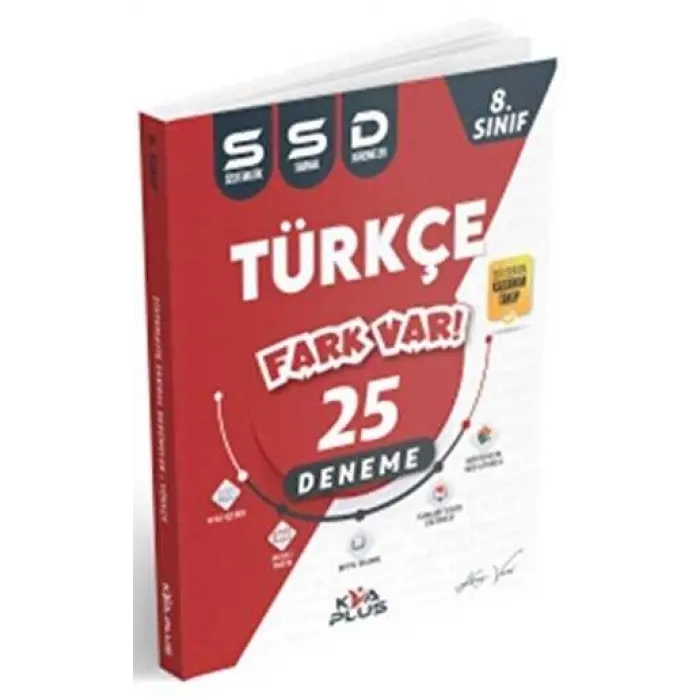 KVA 8. Sınıf LGS Türkçe Fark Var 25 Deneme
