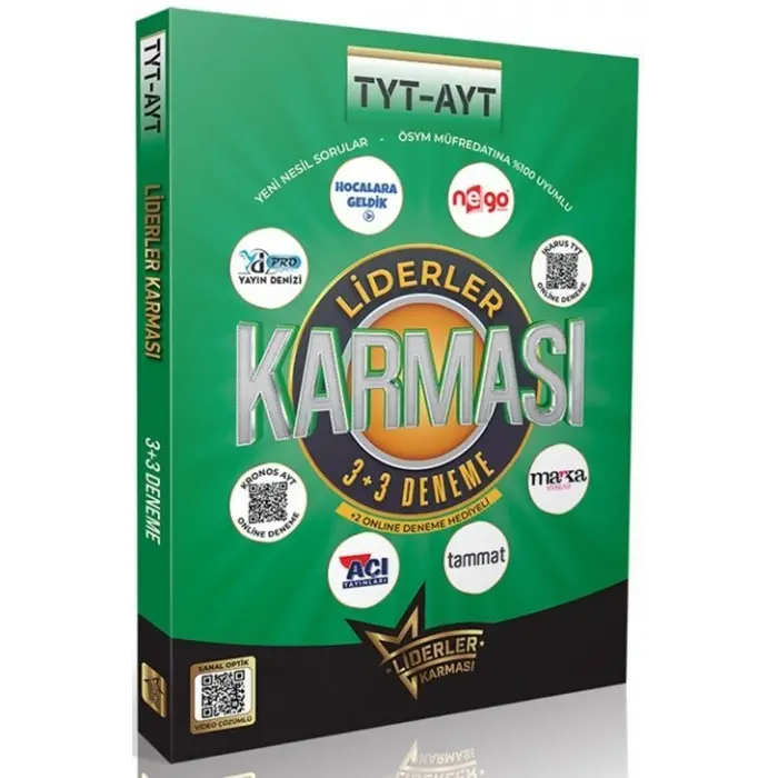 Liderler Karması TYT AYT 3+3 Deneme Seti