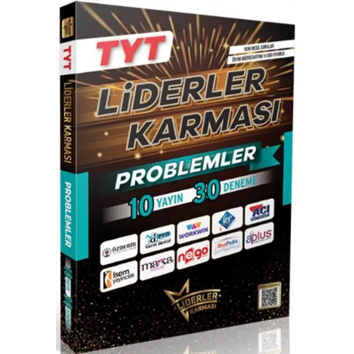 Liderler Karması TYT Problemler Denemeleri- 10 Yayın 30 Deneme