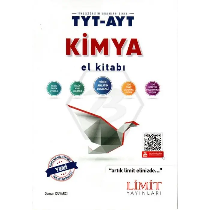 Limit Yayınları Tyt Ayt Kimya El Kitabı