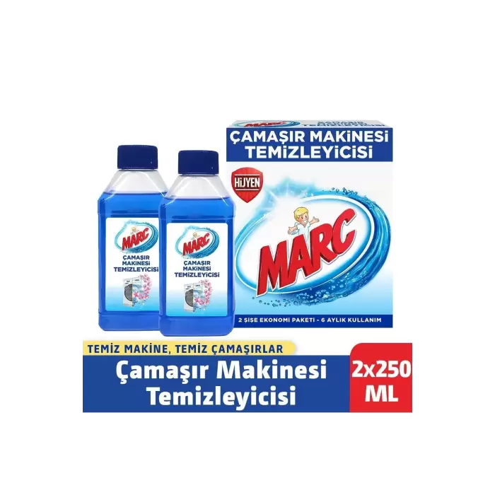 Marc Çamaşır Makinesi Temizleyici & Koruyucu Kireç Önleyici 3 Aylık Kullanım 250 Ml (CihanS.)