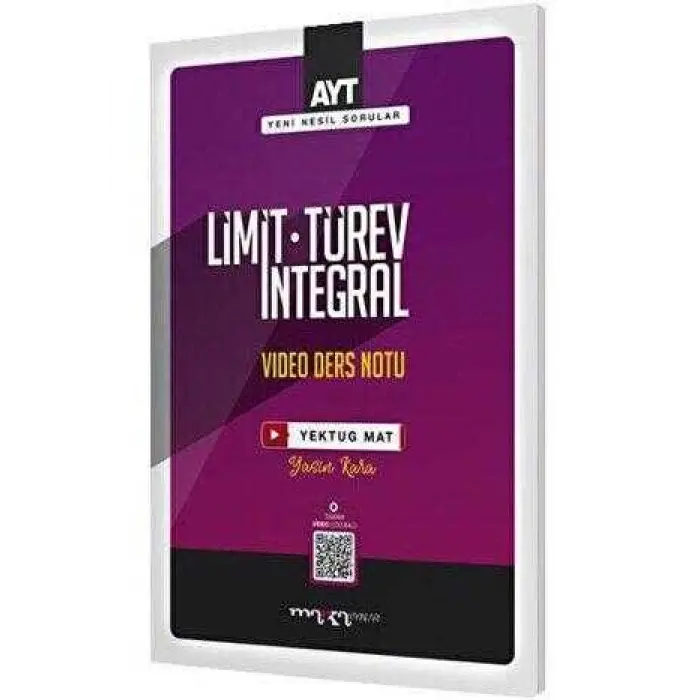 Marka Yayınları AYT Limit Türev İntegral Video Ders Notları