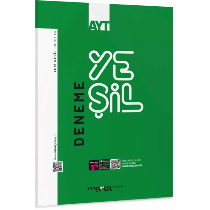 Marka Yayınları AYT Yeşil Deneme