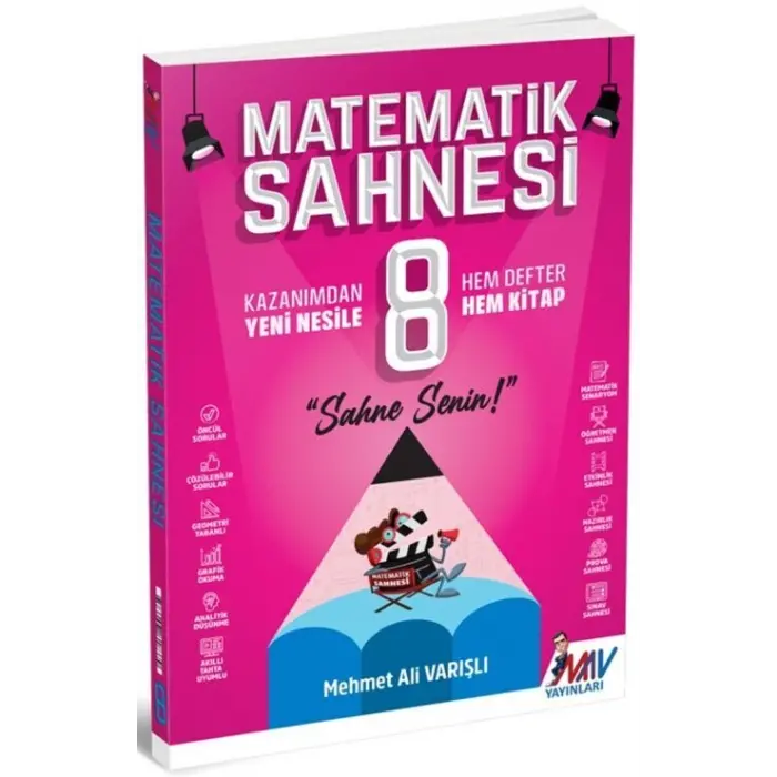 Mav Yayınları 8. Sınıf Matematik Sahnesi