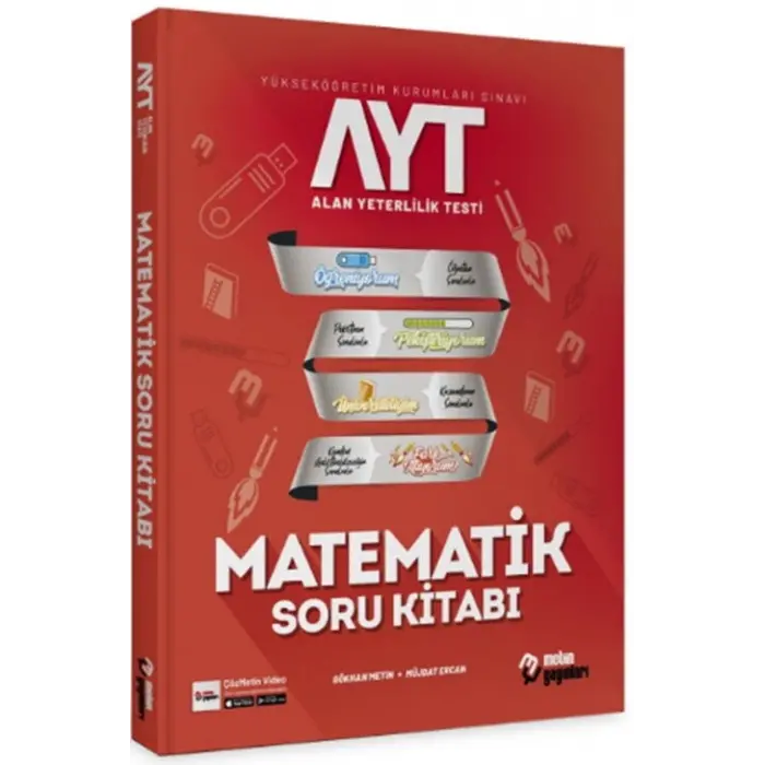 Metin Yayınları AYT Matematik Soru Kitabı