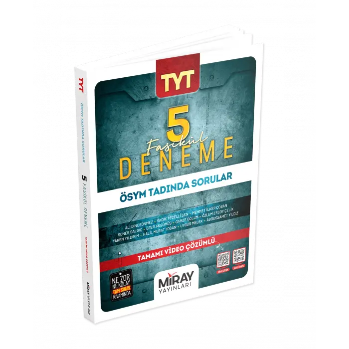 Miray Yayınları TYT 5 Deneme