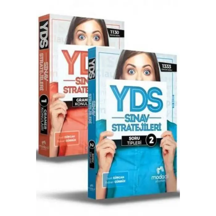 ​Modadil Yayınları YDS Sınav Stratejileri Konu Anlatımlı 1-2