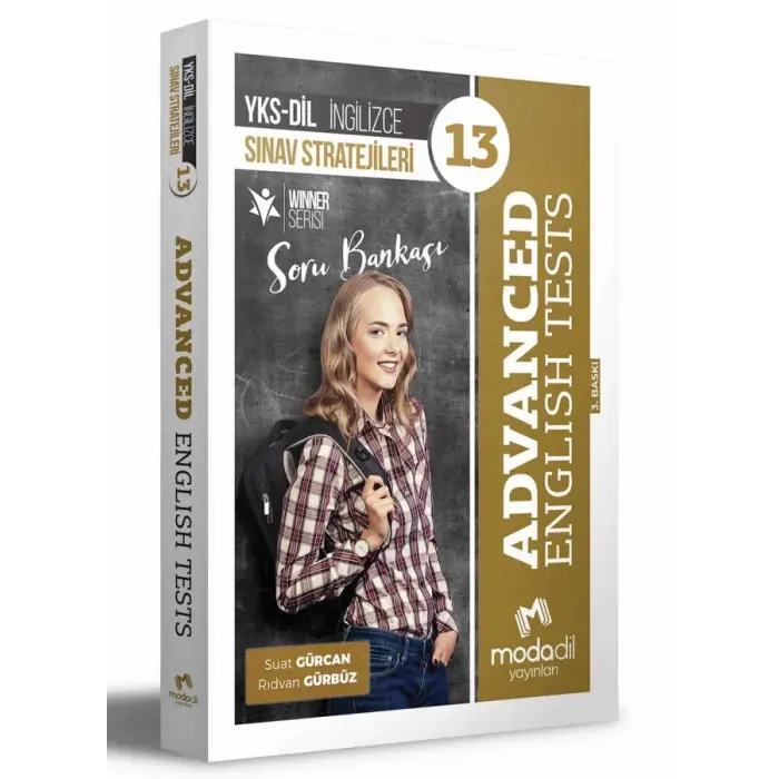 Modadil Yayınları YKS DİL Sınav Stratejileri 13 Advanced English Tests