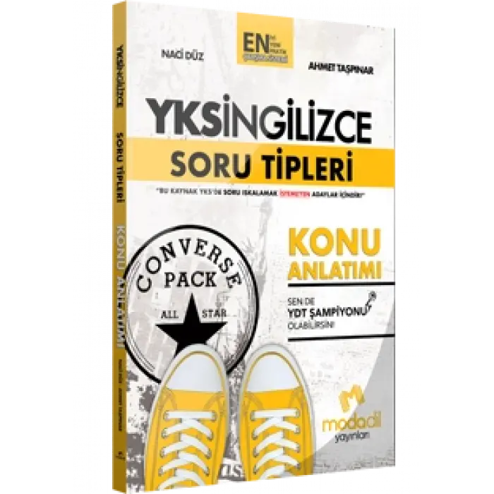 Modadil Yayınları YKS İngilizce Soru Tipleri Konu Anlatımı
