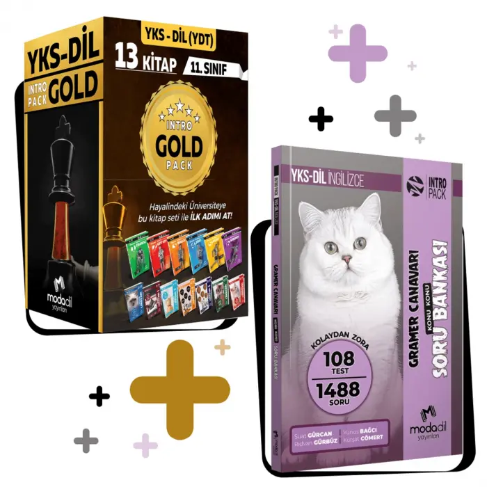 Modadil Yayınları YKSDİL Intro Pack Gold Plus (11. Sınıf Seti)