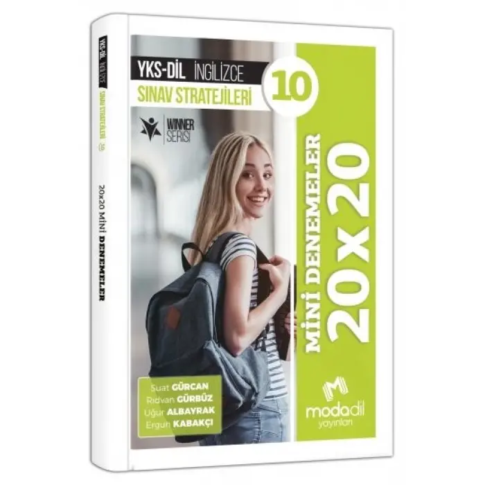 Modadil Yayınları YKSDİL Sınav Stratejileri 20x20 Mini Denemeler