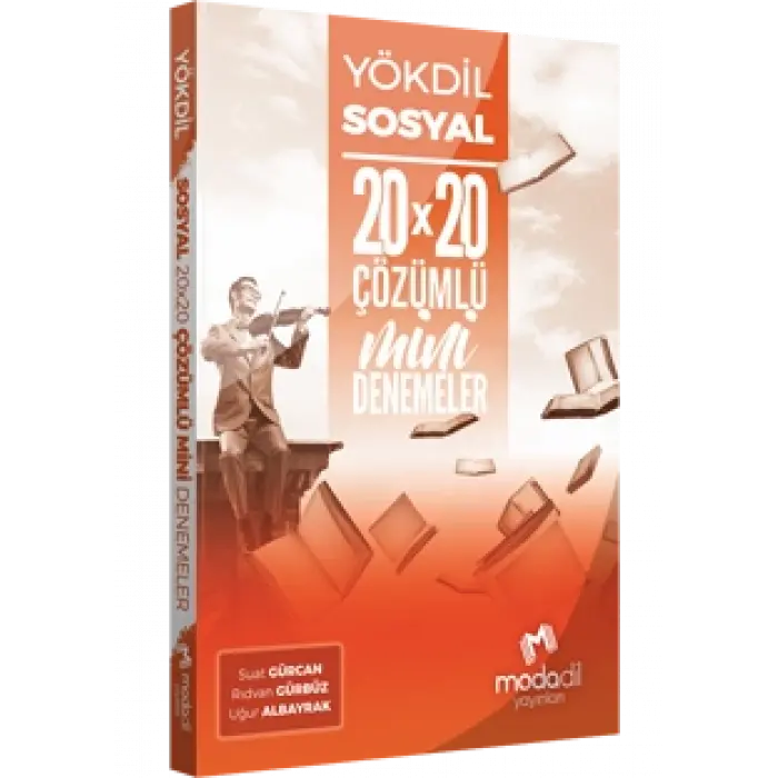 ​Modadil Yayınları YÖKDİL Sosyal Bilimler 20×20 Mini Denemeler