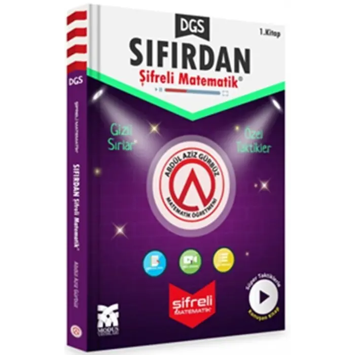 Modus Yayınları DGS Sıfırdan Şifreli Matematik