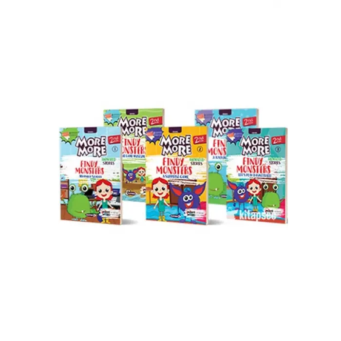 More More 2.Sınıf İngilizce 5 li Hikaye Seti