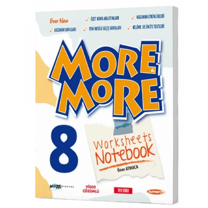 More & More 8 Worksheets Notebook