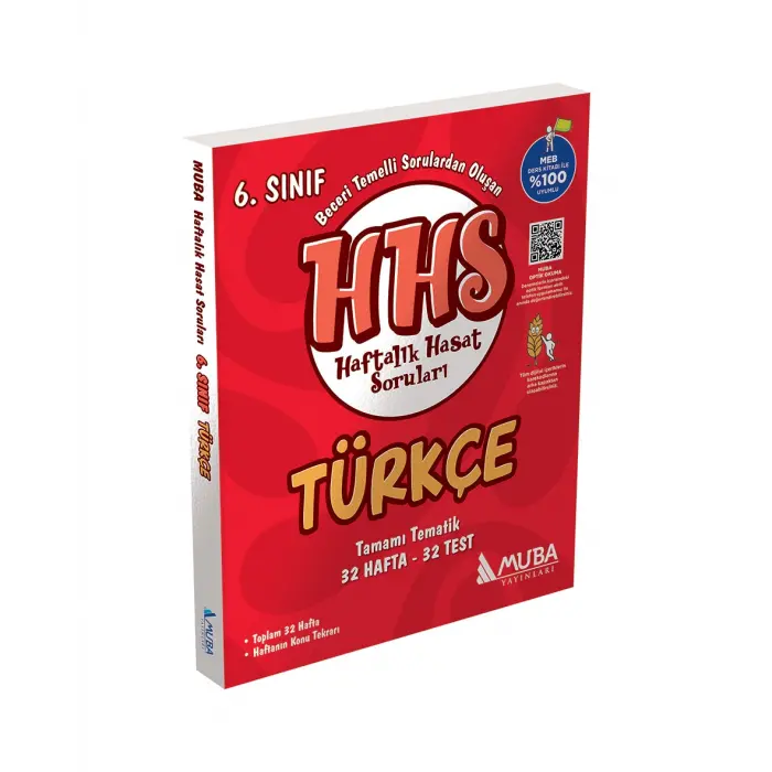 Muba  6.Sınıf Türkçe Haftalık Hasat Soruları (HHS)