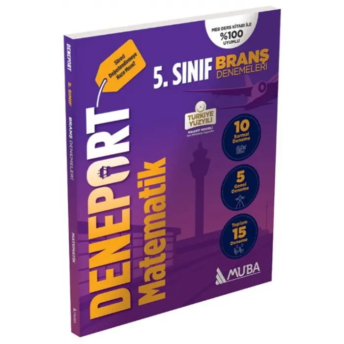 Muba Yayınları 5. Sınıf Deneport Matematik Branş Denemesi